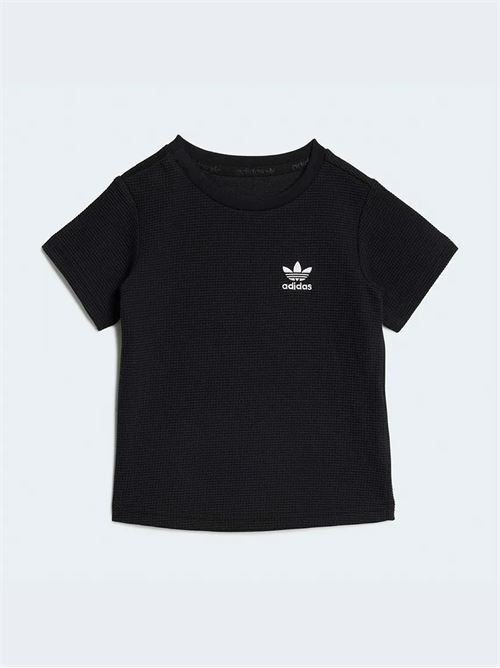 SHORT TEE SET       BLACK ADIDAS ORIGINALS | KC8040/ND